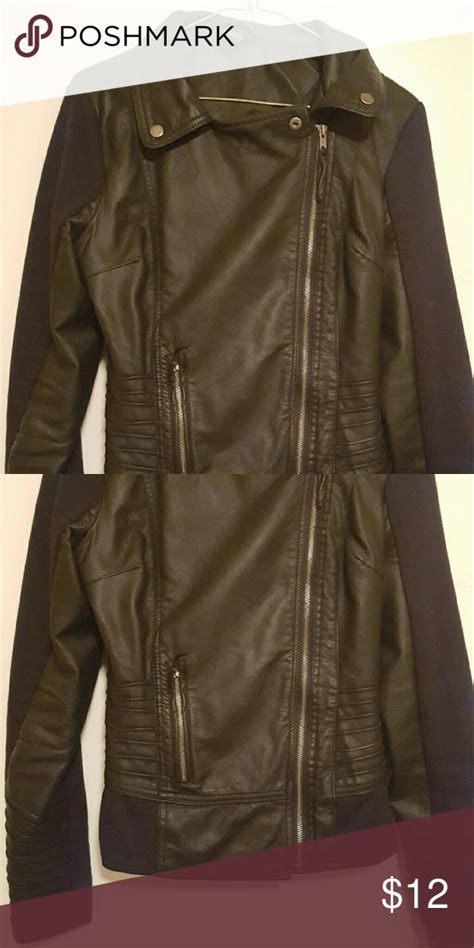 Rue 21 Faux Leather Jacket Leather Jacket Faux Leather Jackets Jackets