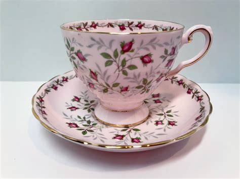 Charmaine Tuscan Tea Cup Pink Tea Cups Vintage Tea Cups Antique Tea