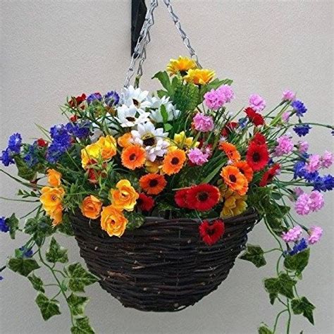 Artificial Flowers For Outside Containers How To Fill An Outdoor