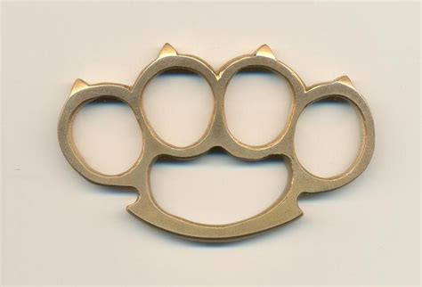 Brass Knuckles With Spikes