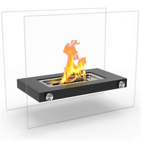 Regal Flame Monrow Ventless Tabletop Portable Bio Ethanol Fireplace In