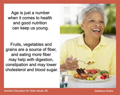 Dietitians Online Blog Nutrition Education For Older Adults 5
