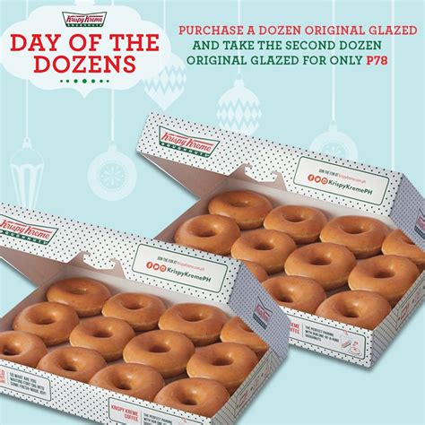 Manila Shopper Krispy Kreme Day Of The Dozens Promo December 12 2015