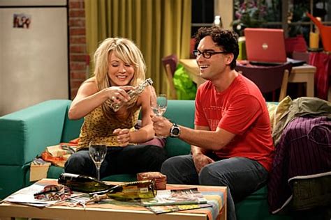 Leonard And Penny Drink Tv Fanatic