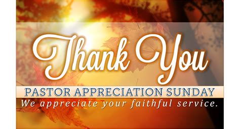 Slide For Pastor Appreciation Sunday Pastor Appreciation Day Pastors