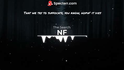 Nf The Search Lyrics Youtube