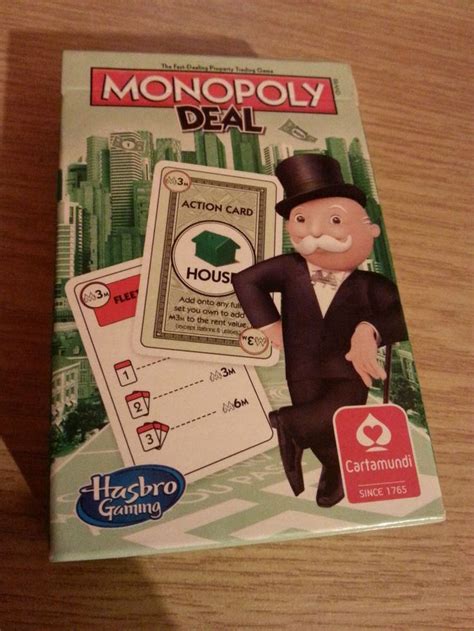 Monopoly Deal Card Game Cartmundi Hasbro 2014 Morrisons For Sale Online
