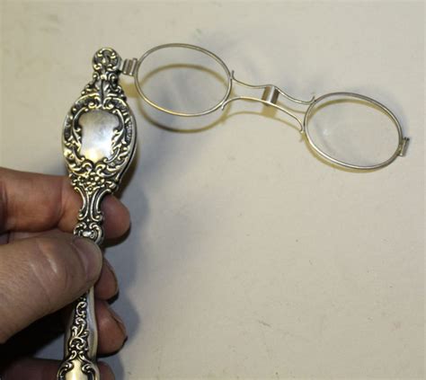 bargain john s antiques victorian sterling reading glasses monogrammed h sterling