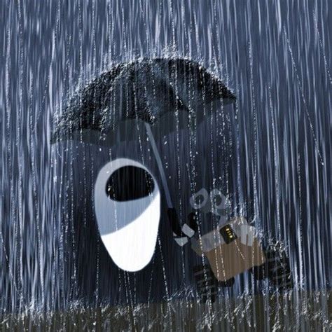 Wall E In The Rain Pixar Concept Art Wall E Concept Art Disney
