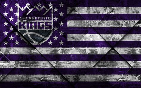 Download Wallpapers Sacramento Kings 4k American Basketball Club