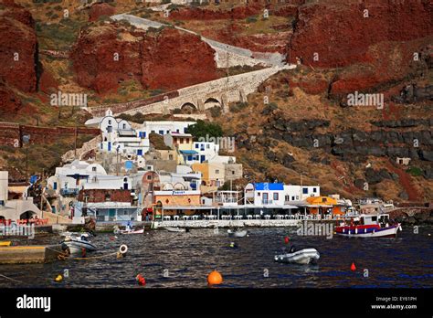 Ammoudi Port Oia Santorini Greece Hi Res Stock Photography And Images