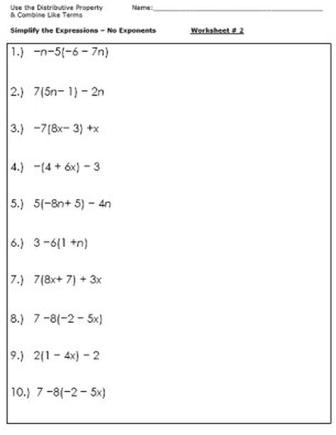 Unsolved, solved exercises, questions in different patterns will make the chapter more comprehensible to students. Algebra Worksheets Year 7 Printable - Learning How to Read