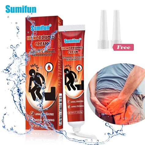 Hot Sumifun Hemorrhoids Treatment Cream Mixed External Internal Anal Fissure Pain Relief Chinese