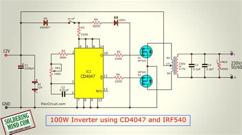 Electric motor wiring diagram 110 to 220. Gaya Terbaru 30+ 12 Volt Inverter Circuit