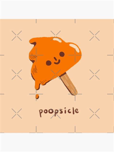 Poopsicle Art Print By Casandrang Redbubble