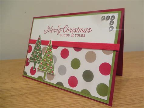 Come create simply sweet paper crafting projects with me! CraftyCarolineCreates: Merry Christmas to You and Yours, Christmas Card Idea using Six Sayings ...