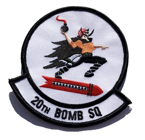 20th Bomb Squadron Patch Sew On Squadron Nostalgia