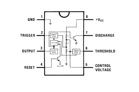 Timer Schematic How Does Ne Timer Circuit Works Datasheet