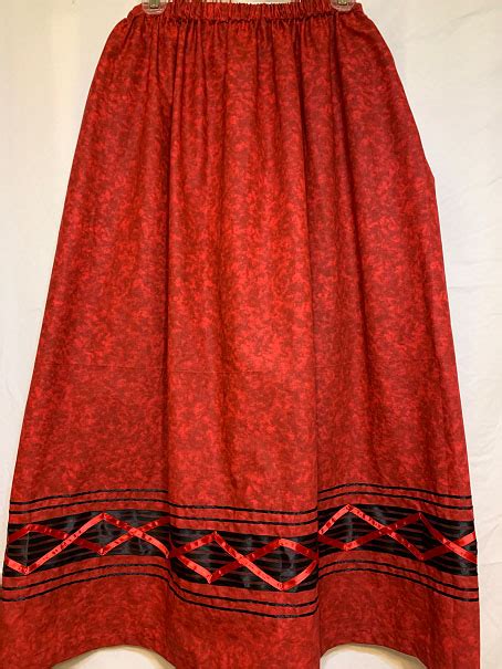 Red Ribbon Skirt Visit Cherokee Nation