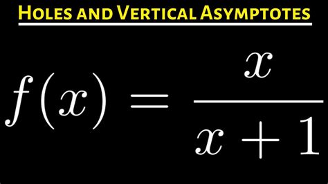 The asymptote calculator takes a function and calculates all asymptotes and also graphs the function. #26. Find the Holes and Vertical Asymptotes of the Rational Function f(x... | Rational function ...