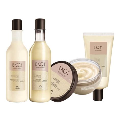 Linha Ekos Murumuru Natura Shampoocondicionadorcreme Para Pentear