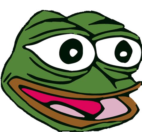 Pepe The Frog Smile Sticker Pepe The Frog Smile Happy Discover