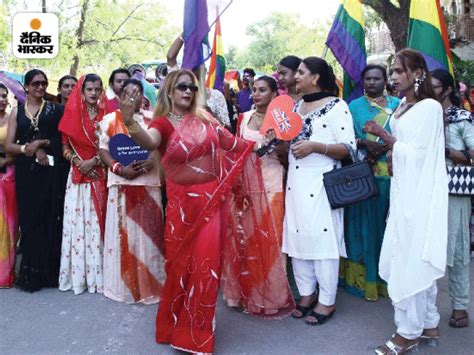जोधपुर में lgbtq कम्युनिटी की अनूठी रैली ट्रांसजेंडर्स डांस करते हुए चले gay hu bimar nahi