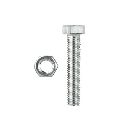 Hex Bolts And Nuts M8 X 40mm Stainless Steel 316 Pinnacle Hardware
