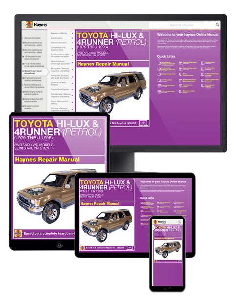 Hi Lux 2wd Haynes Manuals