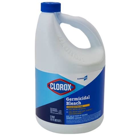 Clorox Germicidal Liquid Bleach 121 Oz Bunzl Processor Division
