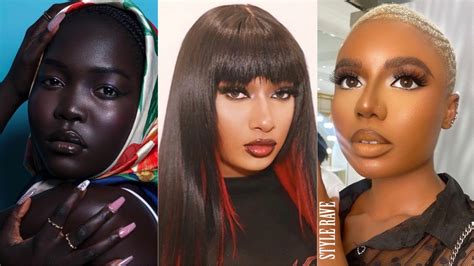 10 Best Black Beauty Looks On Instagram Style Rave Beauty