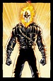 comic cartoons: Ghost Rider(Johnny Blaze)