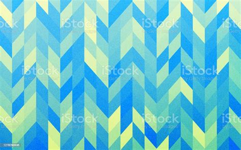 Background Material Geometric Pattern Of Pale Yellowgreen And Blue
