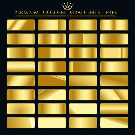 Premium Golden Gradients For Free 349511 Vector Art At Vecteezy