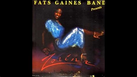 Fats Gaines Band Presents Zorina For Your Love 1983 Youtube