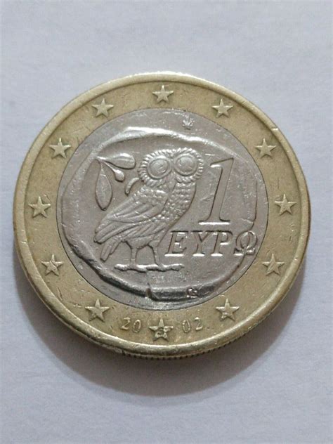 Moneta Da 1 Euro Eypo 2002 Con S Errore Conio Rara Pièce Rare Erreur