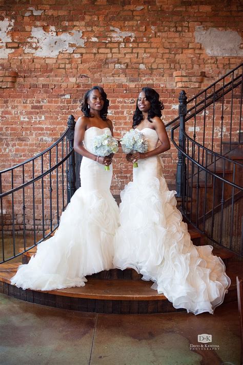 Twin Sisters Have Double Wedding At The Old Cigar Warehouse