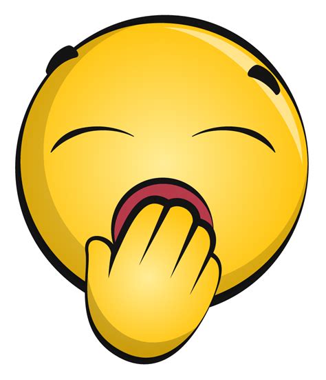 Yawning Emoji Emoticon Smiley Clipart Free Download