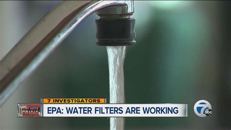 Epa Says Water Filters Are Working In Flint Youtube