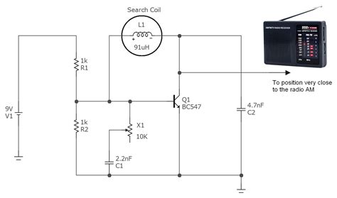 Diy Metal Detector Circuit Arduino Metal Detector Project With Code