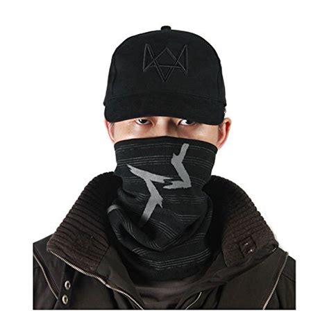 Watch Dogs Game Aiden Pearce Face Mask Cosplay Costume Neck Warmer