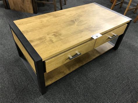 Maple Solid Wood 4 Coffee Table