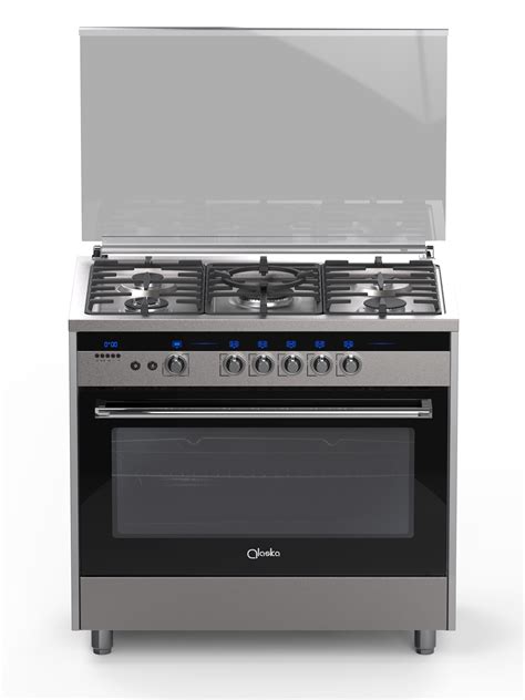 Cocina Semi-Profesional con horno y grill a gas con termostato, AS 95V