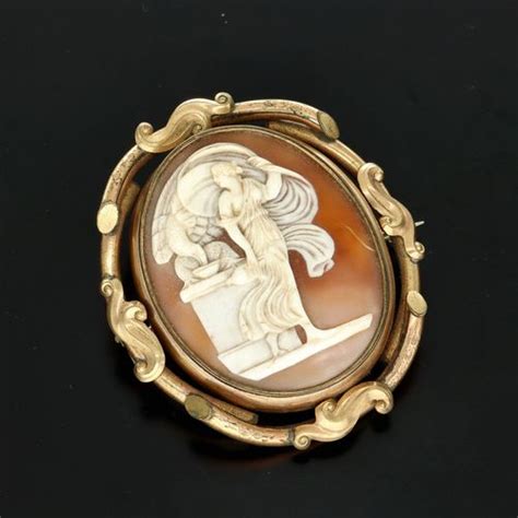 Pinchbeck Shell Cameo Antique Silver Hemswell Antique Centres