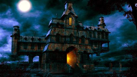 Haunted House 4k Wallpaper All Wallapers