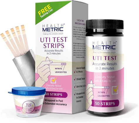 Buy Uti Test Strips For Women And Men Easy To Use At Home Urinary Tract