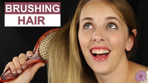 Fun Brushing My Hair Asmr Long Hair And Brushes Binaural Youtube