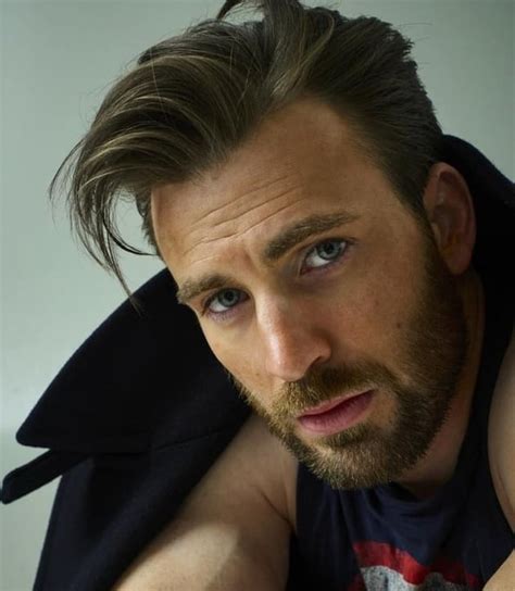 Chris Evans Natural Hair Color Chris Evans Height Weight Age
