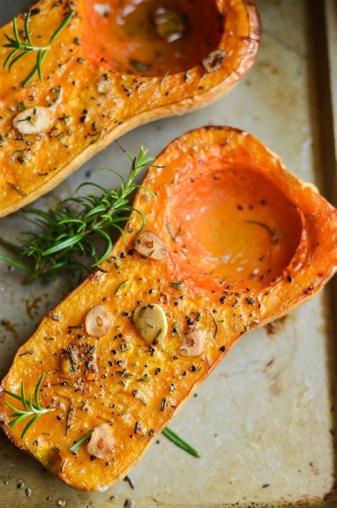 Roasted Whole Butternut Squash With Rosemary Recipe Butternut