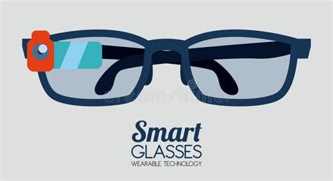 Smart Glasses Stock Vector Illustration Of Message Lens 51409345